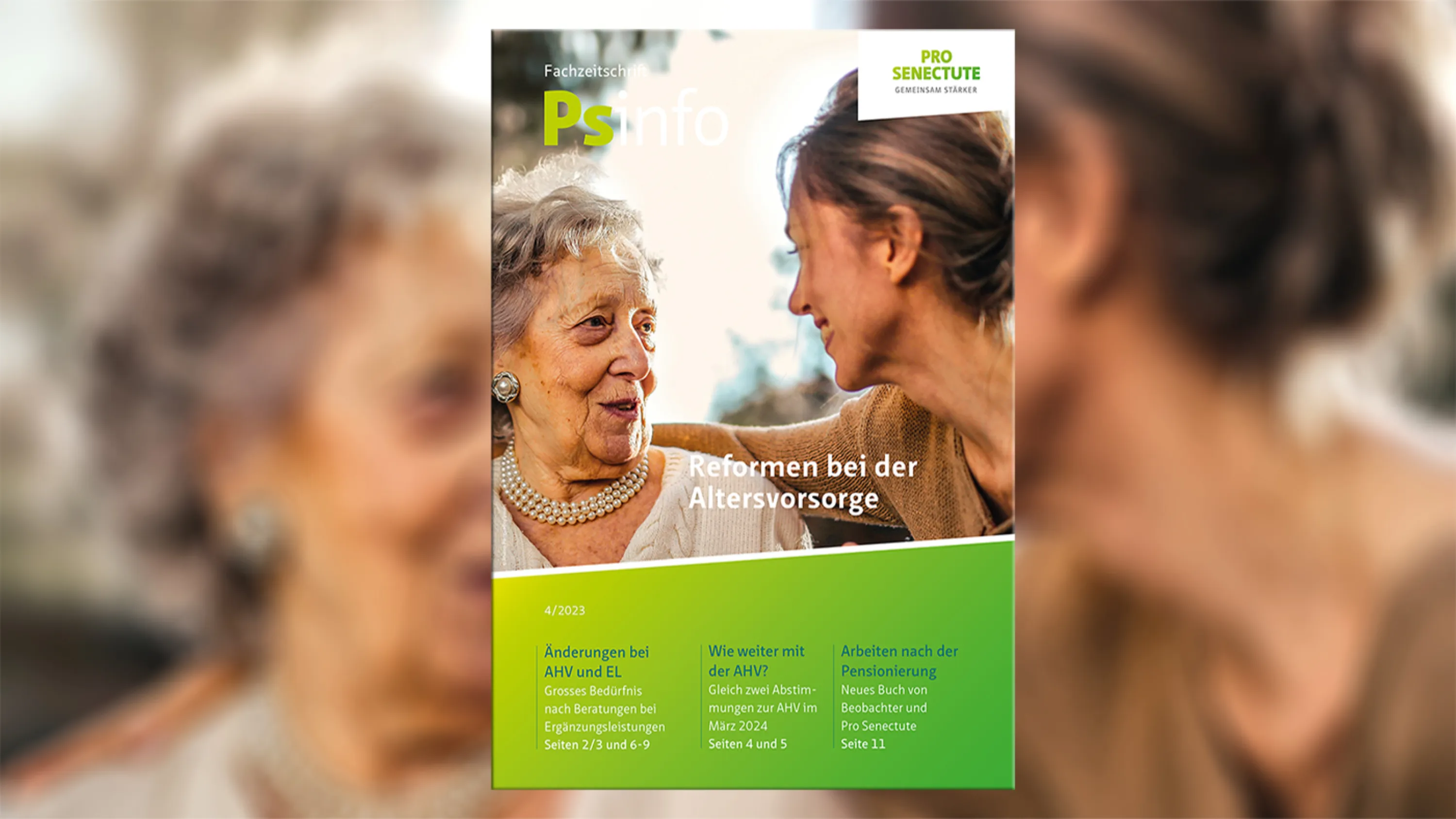 Titelseite von Psinfo 04/2023