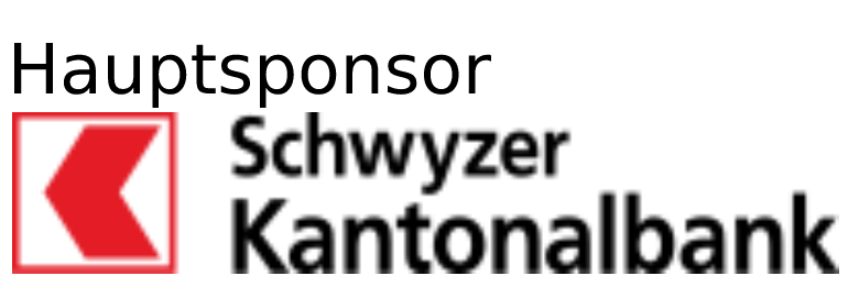 Unser Hauptsponsor: Schwyzer Kantonalbank